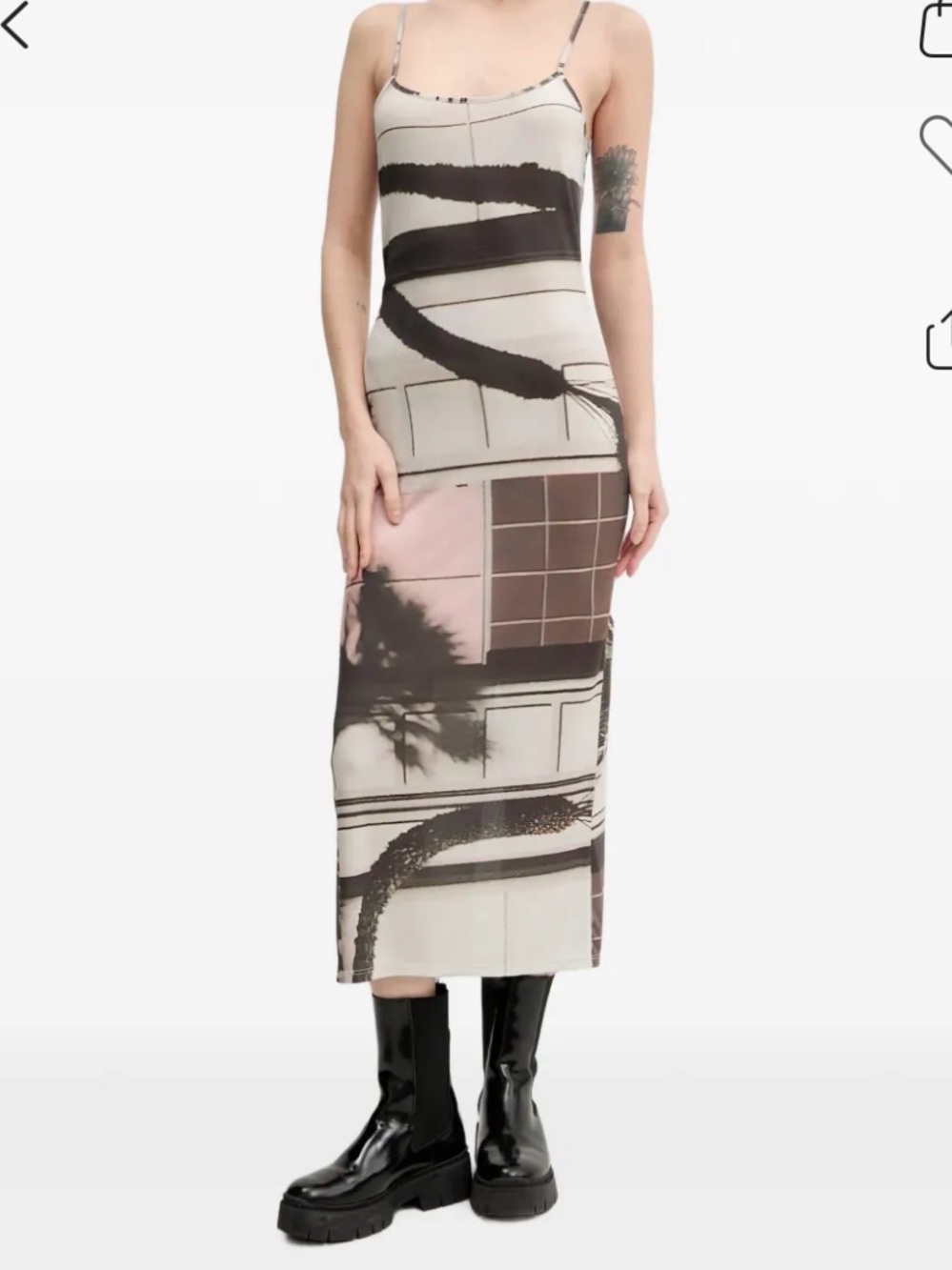 Desigual Graphic Stretch Dress